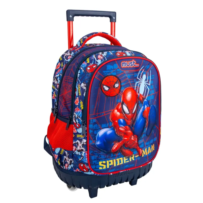 Diakakis – Τσάντα Τρόλεϊ Δημοτικού Must, Spiderman 508339