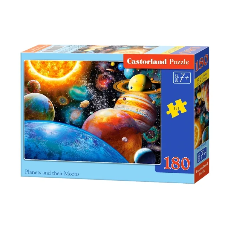 Castorland - Puzzle Planets And Their Moons 180 Pcs 18345