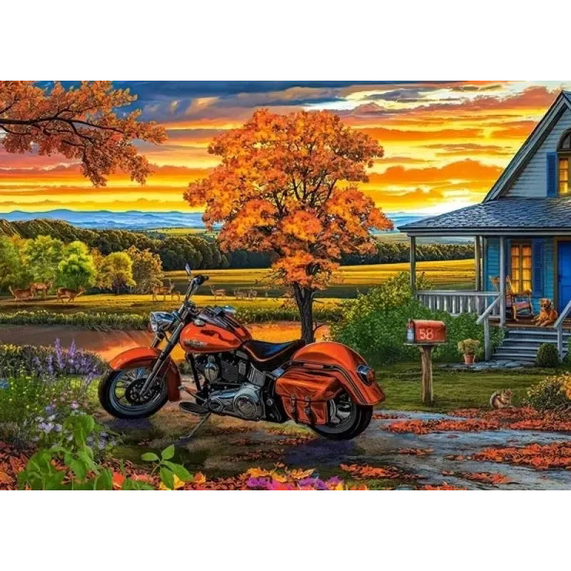 Castorland - Puzzle Autumn Ride 180 Pcs 18567