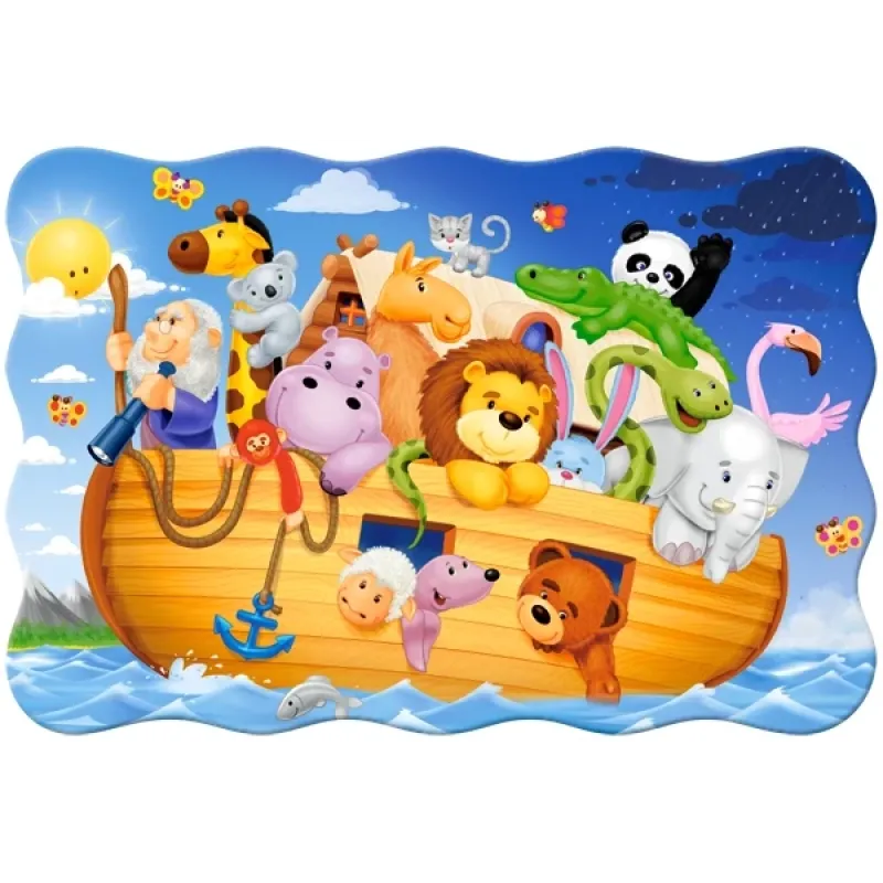 Castorland -  Puzzle Maxi, Noah's Ark 20 Pcs C-02245-1