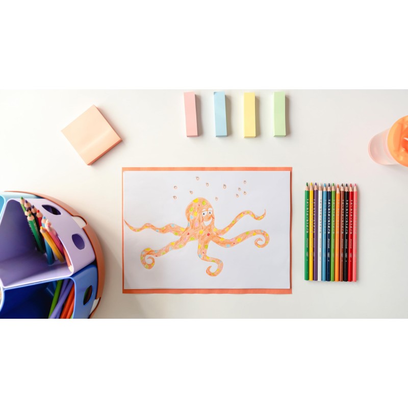Bic - Ξυλομπογιές Kids Tropic Color 12 Τμχ 02250
