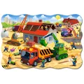 Castorland - Puzzle Maxi, House In Construction 20 Pcs 02412