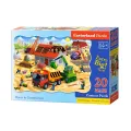 Castorland - Puzzle Maxi, House In Construction 20 Pcs 02412