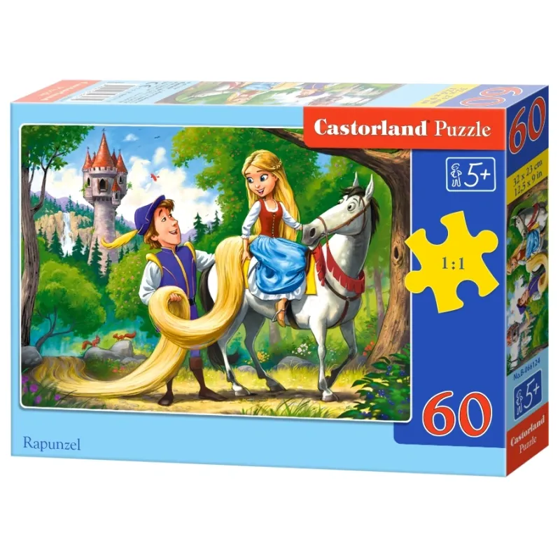 Castorland - Puzzle, Rapunzel 60 Pcs 66124
