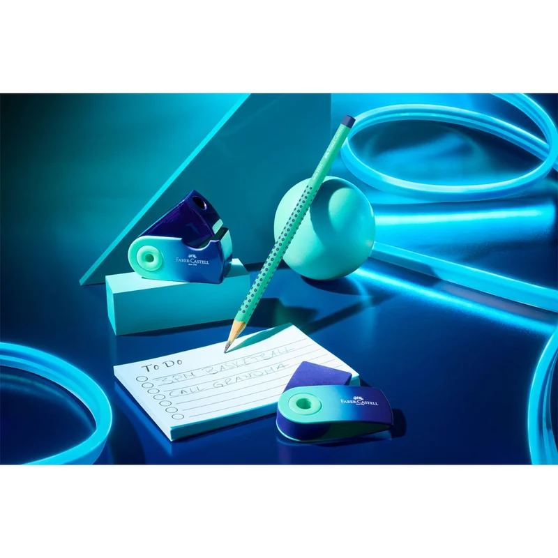 Faber Castell - Μολύβι Grip 2001 B, Flow, Buzzing Blue 117004