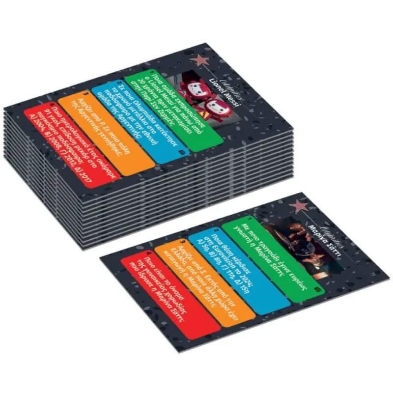 Desyllas Games - Ποιος Που Πότε Γιατί Party Edition-Celebrities 100834