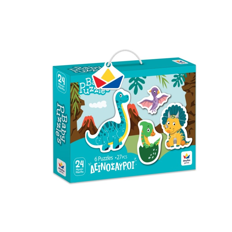 Desyllas Games - Baby Puzzle, Δεινόσαυροι 101500