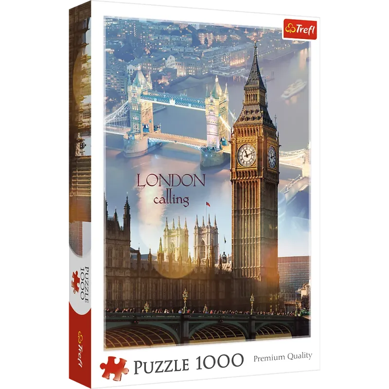 Trefl - Puzzle London At Dawn 1000 Pcs 10395