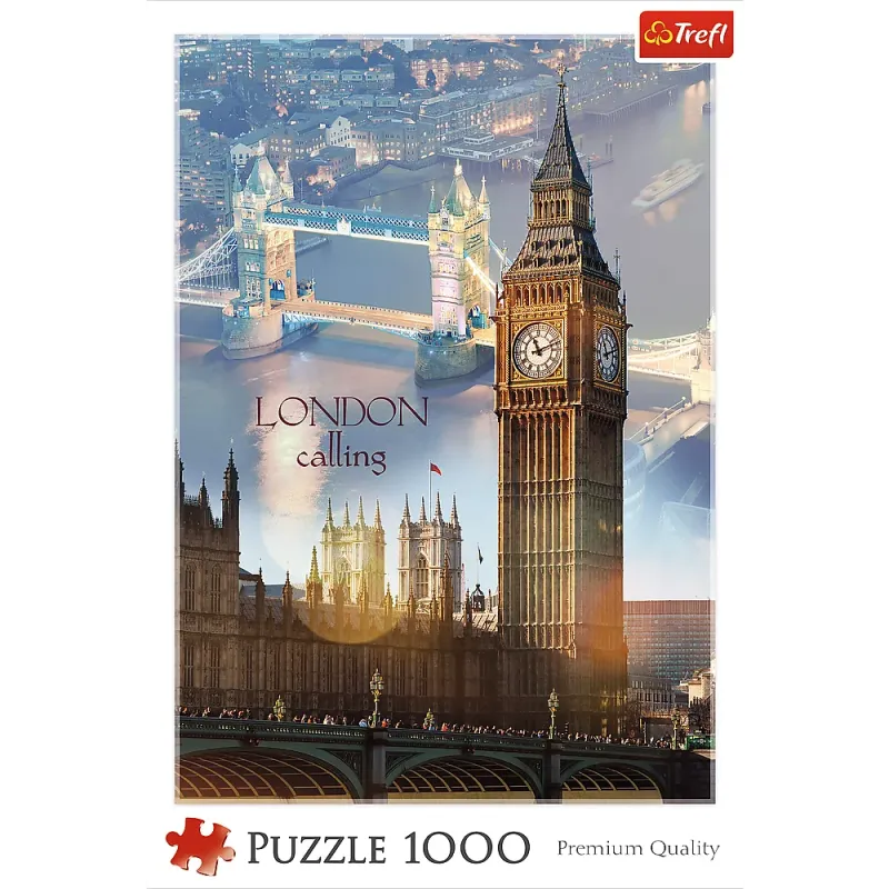 Trefl - Puzzle London At Dawn 1000 Pcs 10395