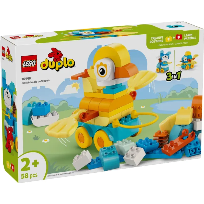 Lego Duplo - 3in1 Animals On Wheels 10448