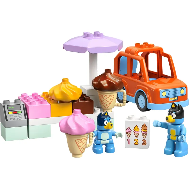 Lego Duplo - Bluey Ice Cream Trip with Bluey 10458