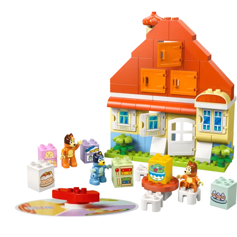 Lego Bluey - Bluey's Family House with Memory Game 10459