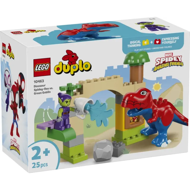 Lego Duplo - Dinosaur Spidey-Rex vs. Green Goblin 10463