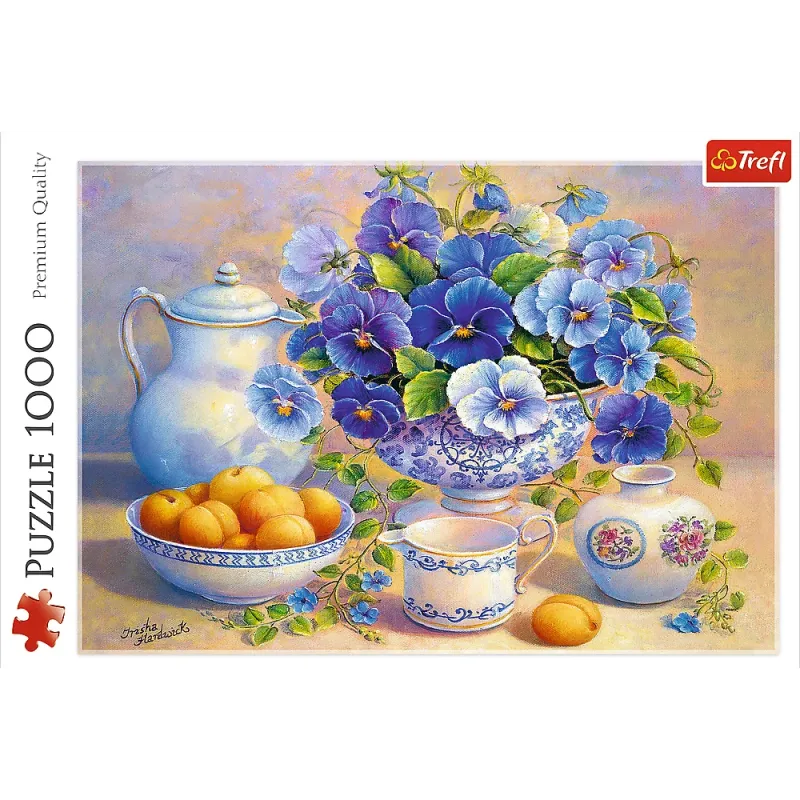 Trefl - Puzzle Blue Bouquet 1000 Pcs 10466