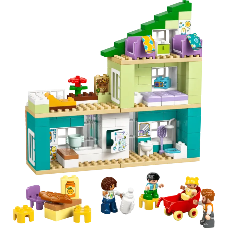 Lego Duplo - 3in1 Modern Family House With Figures 10470