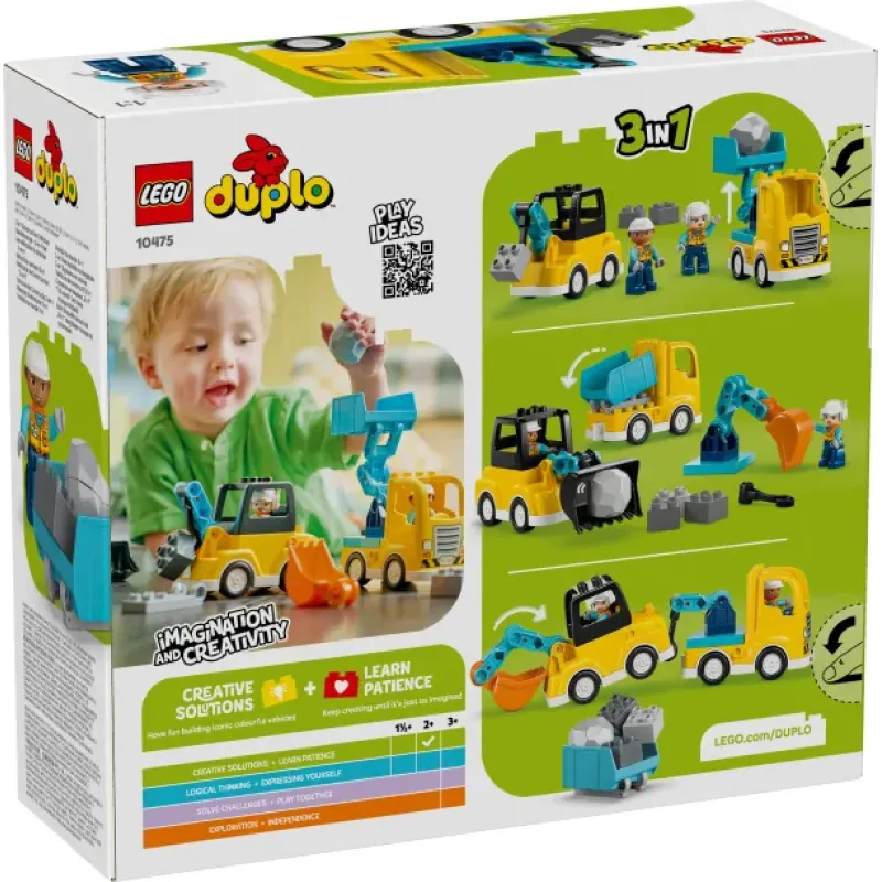 Lego Duplo - 3in1 Construction Vehicles 10475
