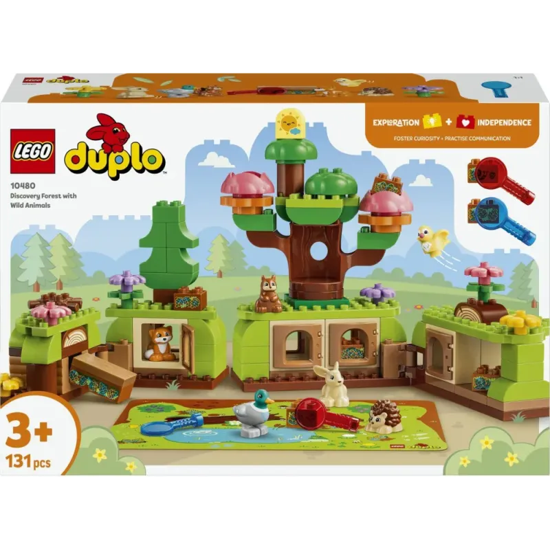 Lego Duplo - Discovery Forest With Wild Animals 10480