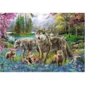 Trefl - Puzzle Lupine Family 1000 Pcs 10558