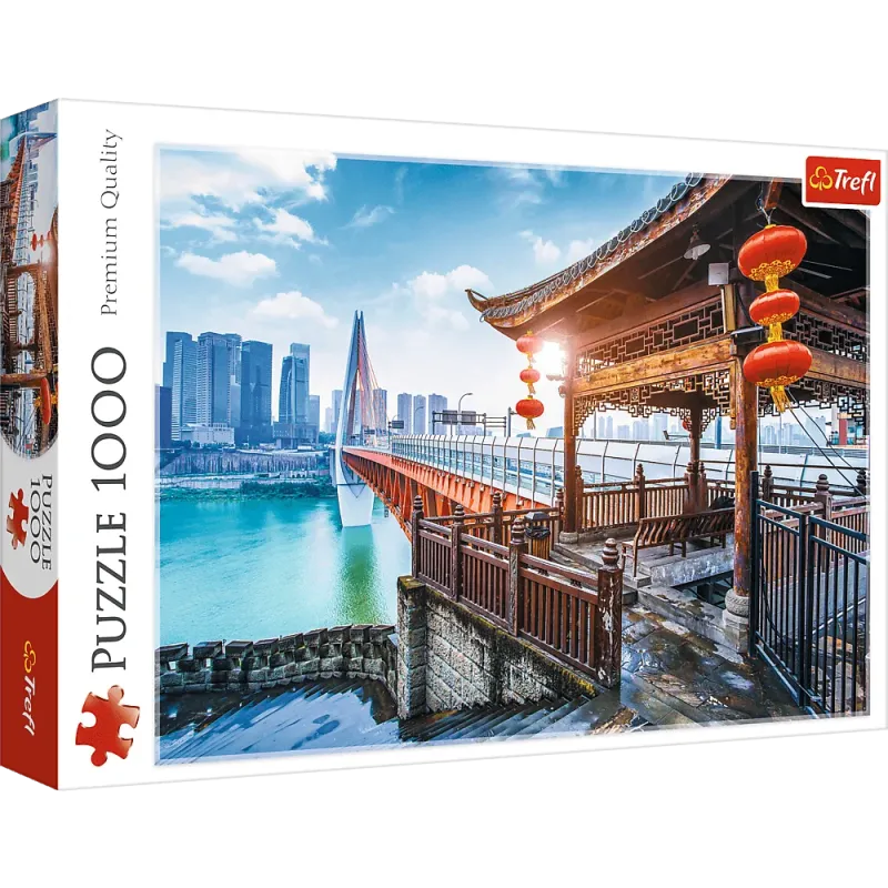 Trefl - Puzzle Chongqping, China 1000 Pcs 10721