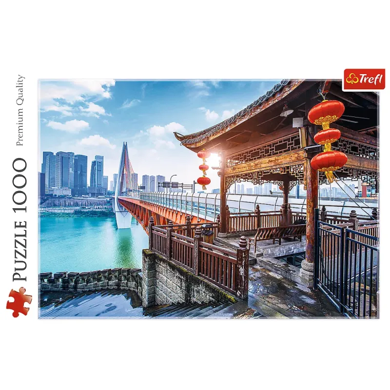 Trefl - Puzzle Chongqping, China 1000 Pcs 10721