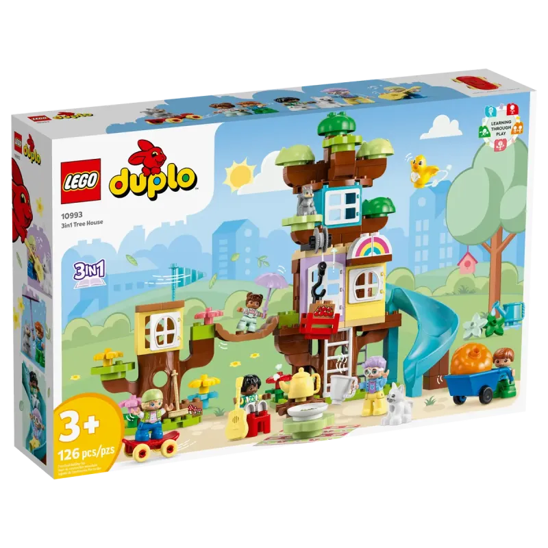 Lego Duplo - 3 Σε1 Δεντρόσπιτο 10993