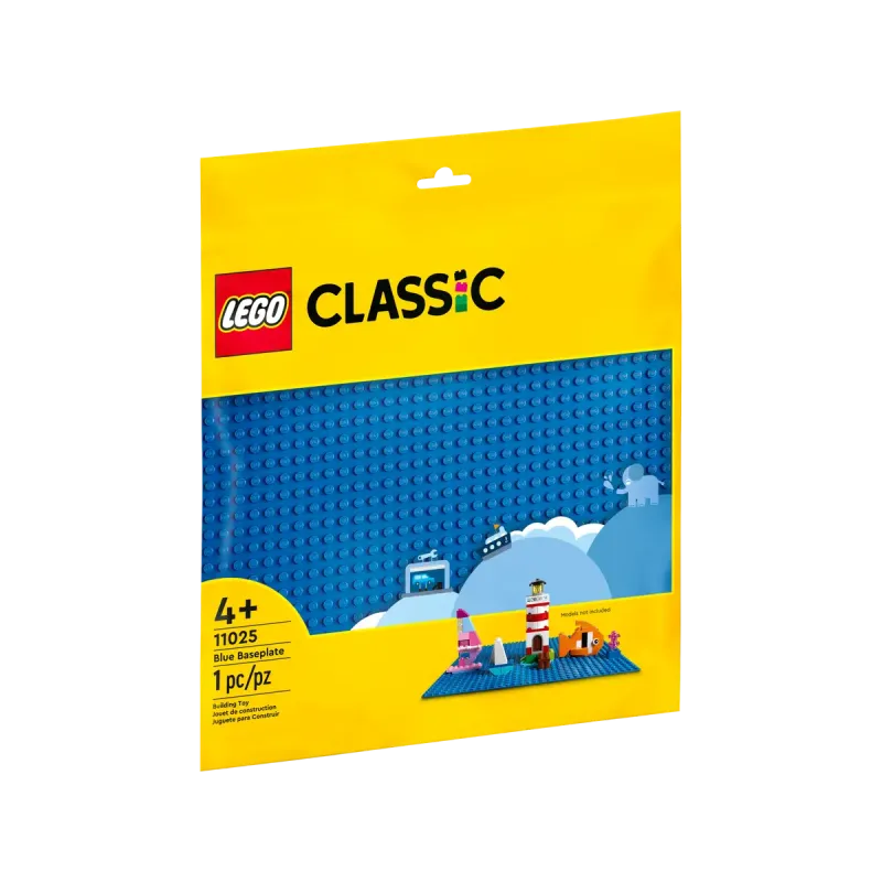 Lego Classic - Blue Baseplate 11025