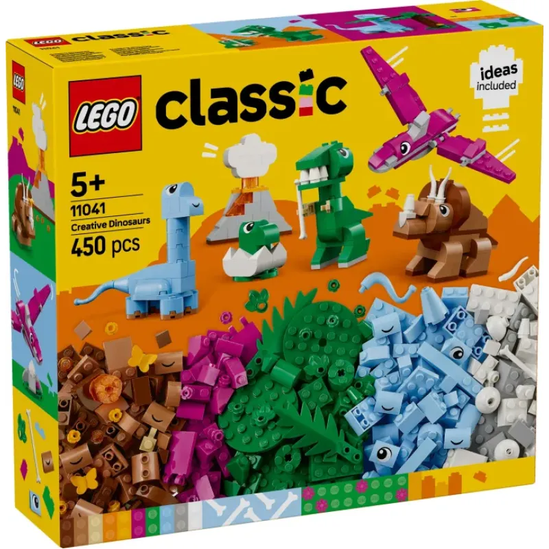 Lego Classic - Δημιουργικοί Δεινόσαυροι 11041