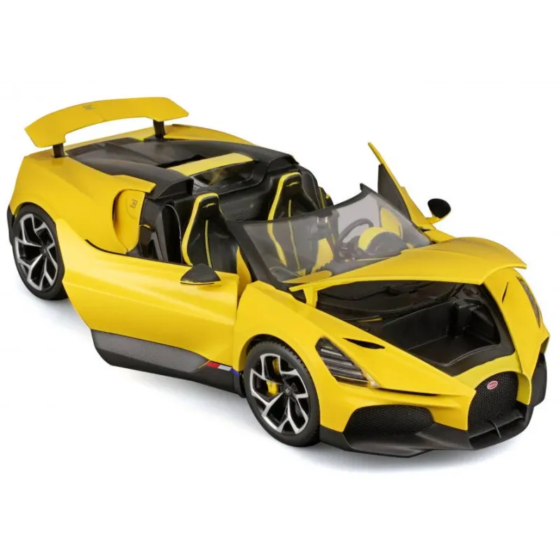 Bburago - 1/18 Bugatti W16 Mistral, Yellow 18-11051