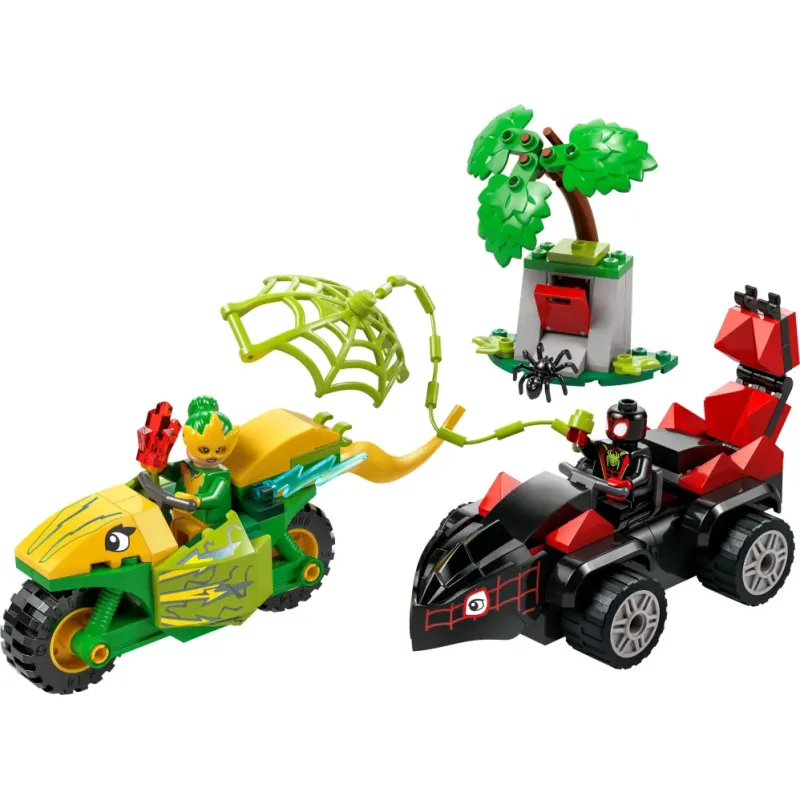 Lego Marvel - Spin & Electro Dinosaur Vehicle Chase 11198