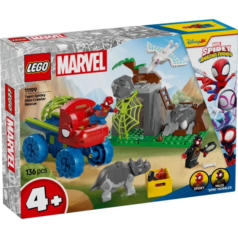 Lego Marvel - Team Spidey Dino Crawler Rescue 11199