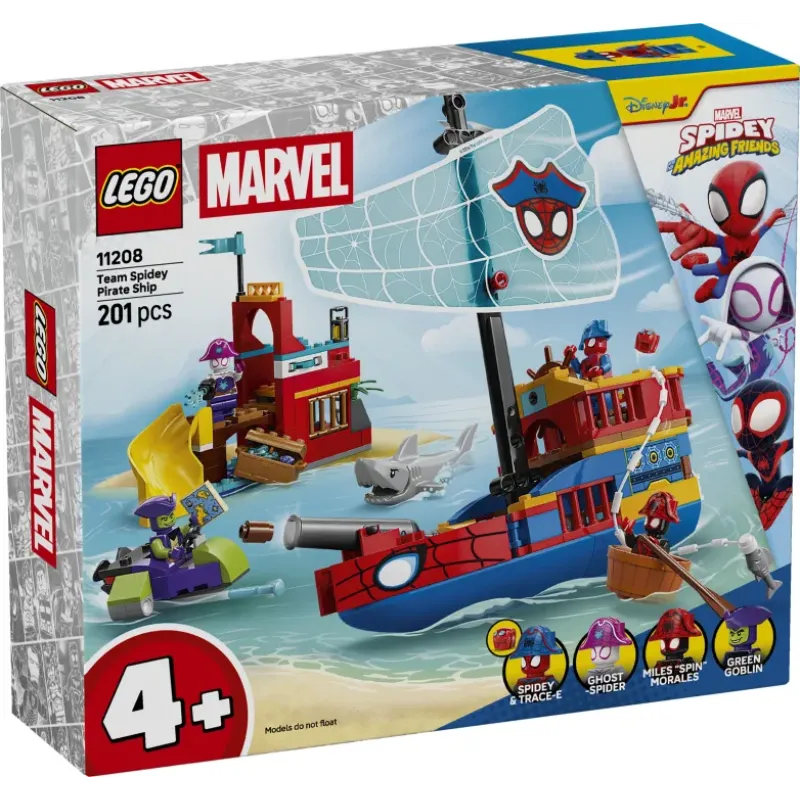 Lego Marvel - Team Spidey Pirate Ship 11208
