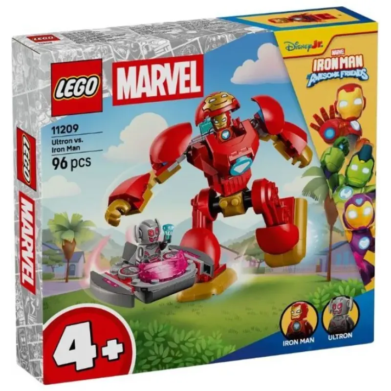 Lego Marvel - Iron Man And His Awesome Friends, Ultron VS. Iron Man 11209