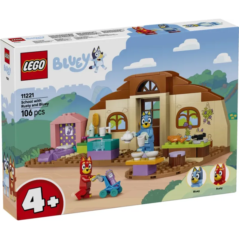 Lego Bluey - School With Rusty And Bluey 11221