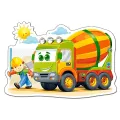 Castorland - Puzzle Maxi Concrete Mixer 12 Pcs 120086