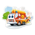 Castorland - Puzzle Maxi Fire Engine 12 Pcs 120109 Castorland - Puzzle Maxi Fire Engine 12 Pcs 120109
