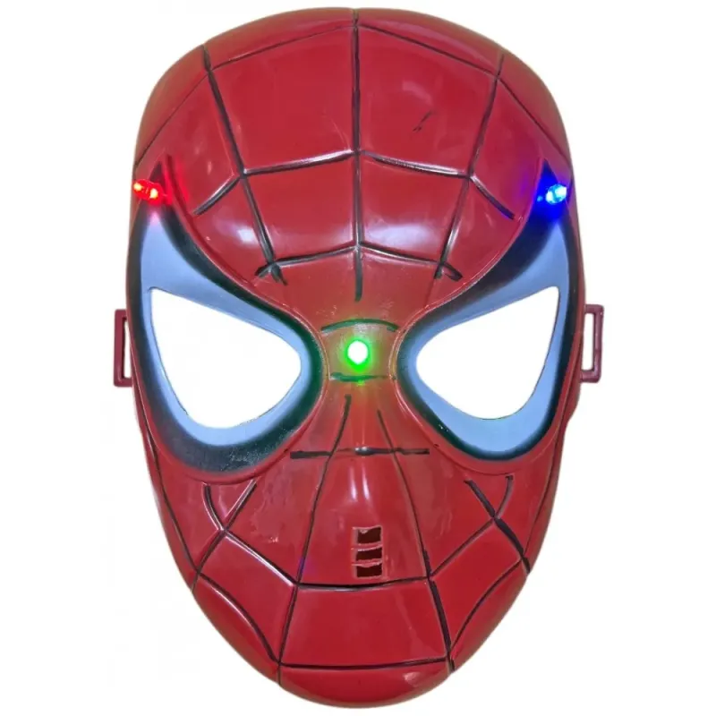 Kmtoys - Πλαστική Μάσκα Spider Hero Με Φωτάκια 1317-26