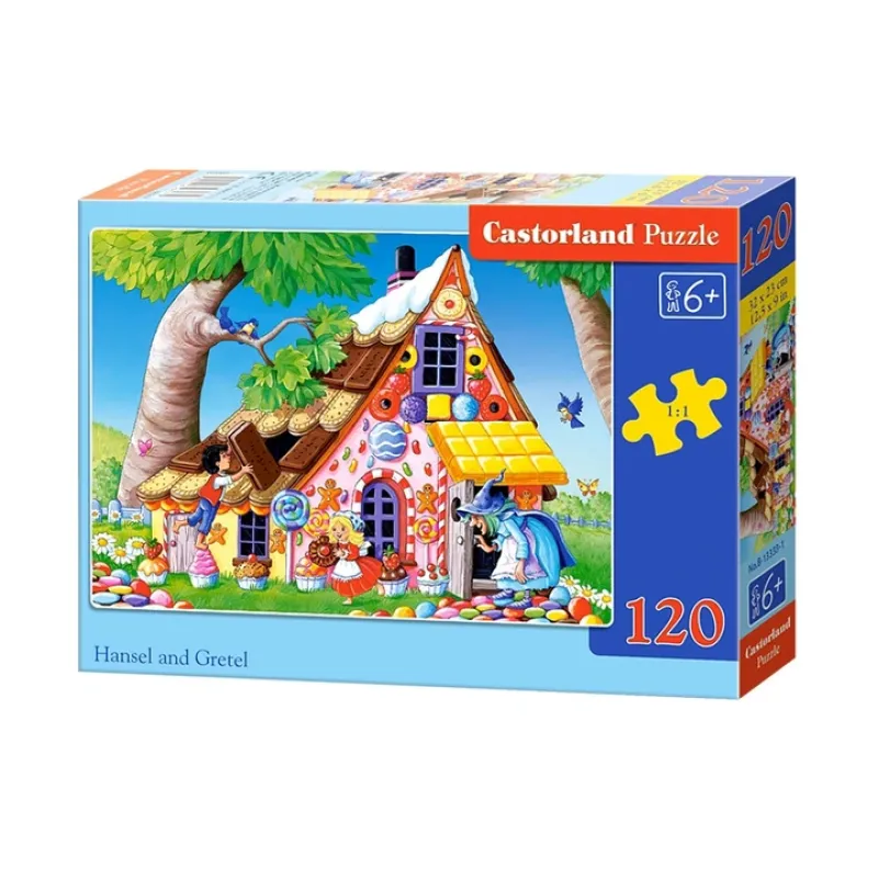 Castorland - Puzzle Hansel And Gretel 120 Pcs 13333