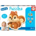 Educa - 5 In 1 Puzzle Baby Animals II 3/3/4/4/5 Pcs 13473 Educa - 5 In 1 Puzzle Baby Animals II 3/3/4/4/5 Pcs 13473