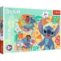 Trefl - Puzzle Maxi, Happy day of Lilo and Stitch 24 Pcs 14365