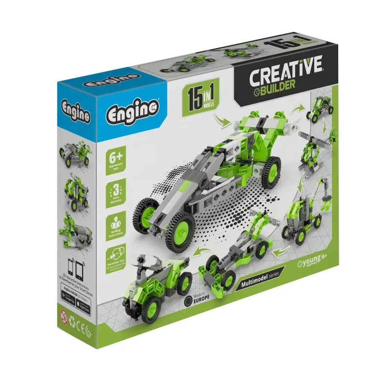 Engino - Creative Builder 15 in 1, Multimodel Series 1531