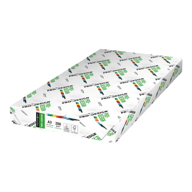 Sylvamo - Χαρτί Εκτύπωσης Pro-Design Λευκό A3 200gr 250 Φύλλα (1 Δεσμίδα) 15501