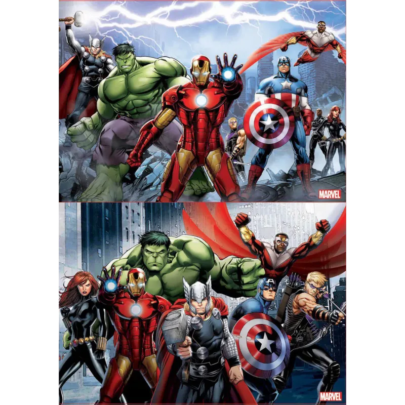 Educa - 2 In 1 Puzzle Avengers 100/100 Pcs 15771
