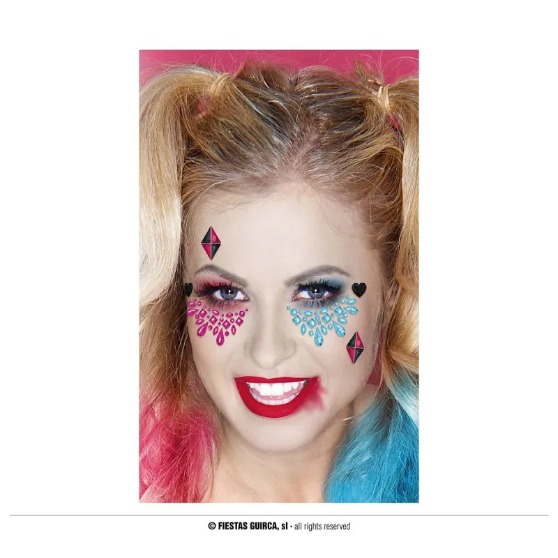 Guirca - Sticker Face Jewels Dangerous 15833