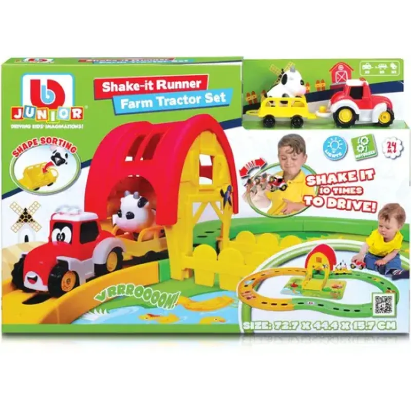 Bburago - Junior Shake-it Runner, Farm Tractor 16-88619
