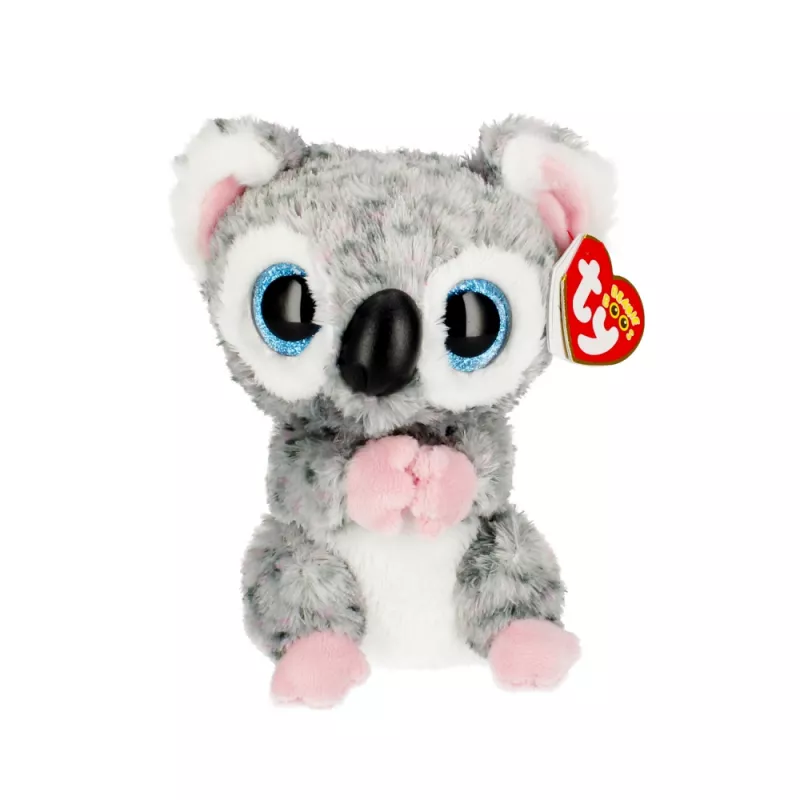 TY - Beanie Babies, Karli Χνουδωτό Κοάλα Γκρι Με Βούλες 15εκ 1607-36378