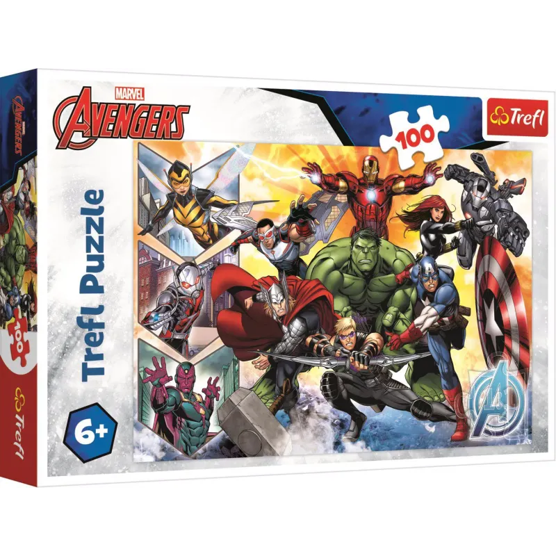 Trefl - Puzzle Avengers 100 Pcs 16431