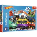 Trefl - Puzzle Hot Wheels, Speeding Cars 100 Pcs 16466