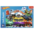 Trefl - Puzzle Hot Wheels, Speeding Cars 100 Pcs 16466