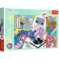 Trefl - Puzzle Stitch, Lilo & Stitch Memories 100 Pcs 16473