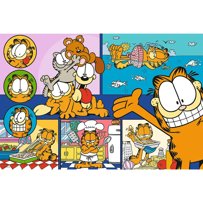 Trefl - Puzzle Lazy Garfield 100 Pcs 16521